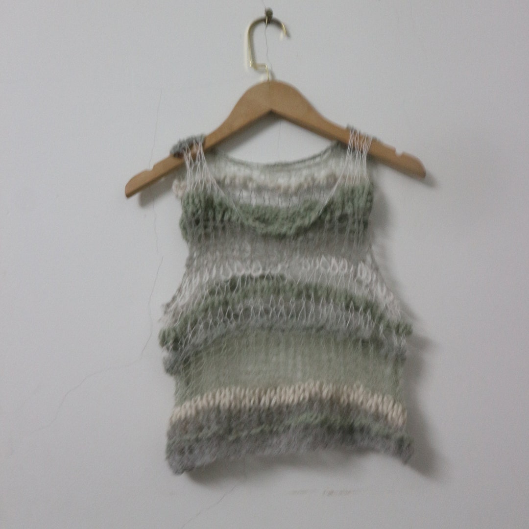 Found My Friend Recycled Knit Top - Sage main image 1