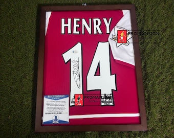 ティエリ・アンリ 直筆サイン入りカード 新品同様。 - Etsy 日本