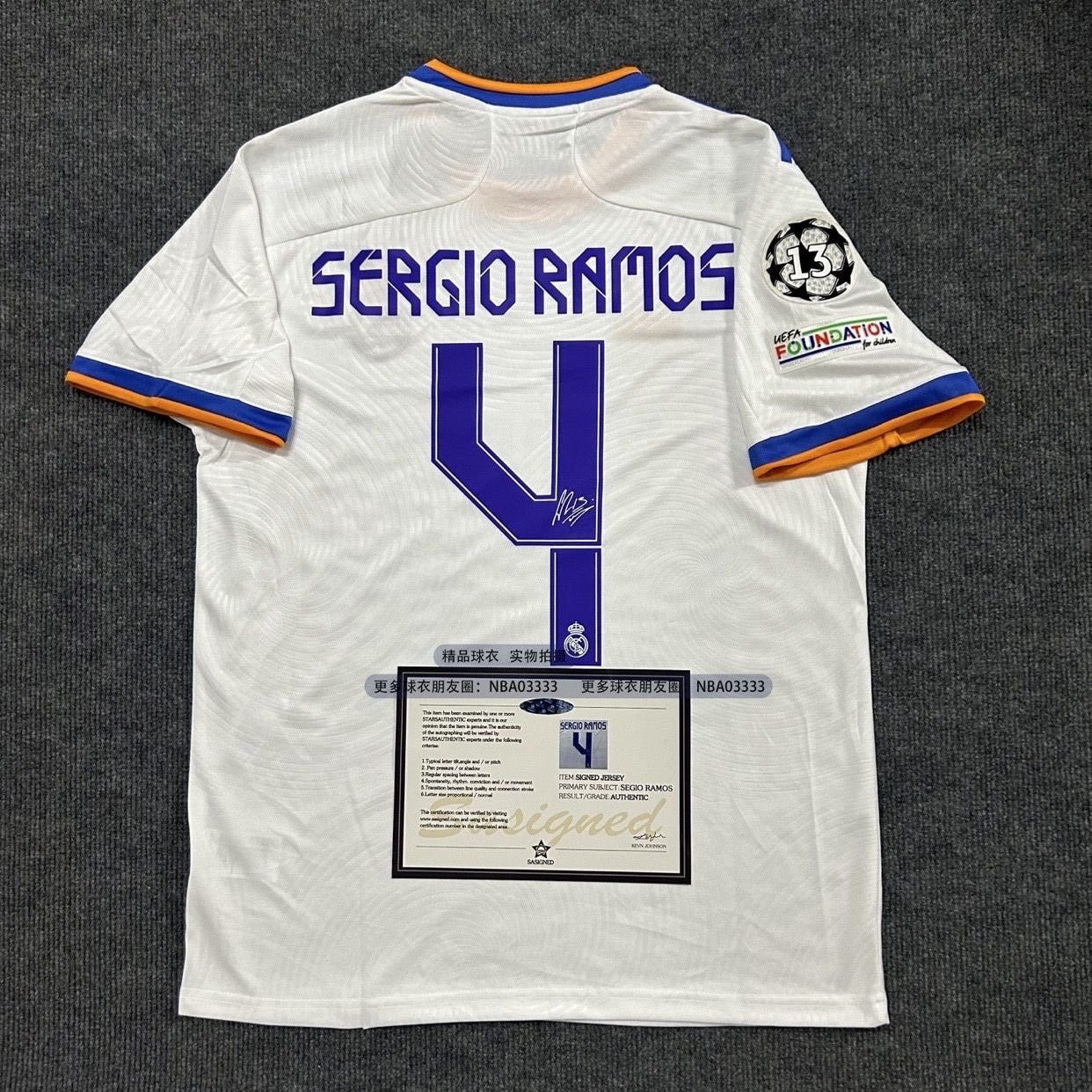Signed Sergio Ramos Real Madrid Shirt - Etsy Signed Sergio Ramos Real Madrid Shirt - Etsy