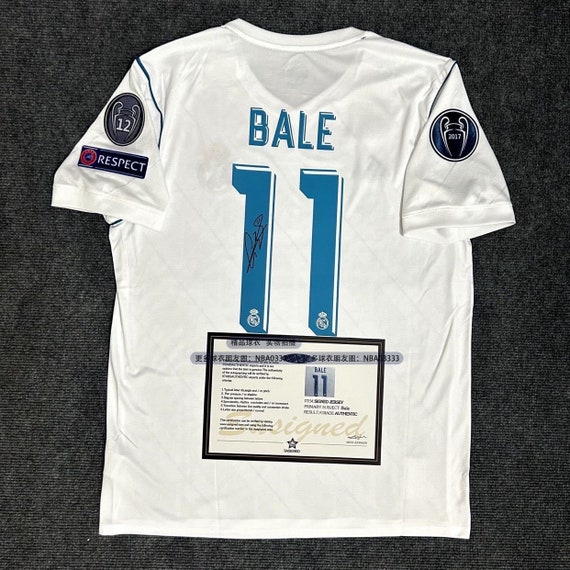 Signed Bale Real Madrid - Etsy