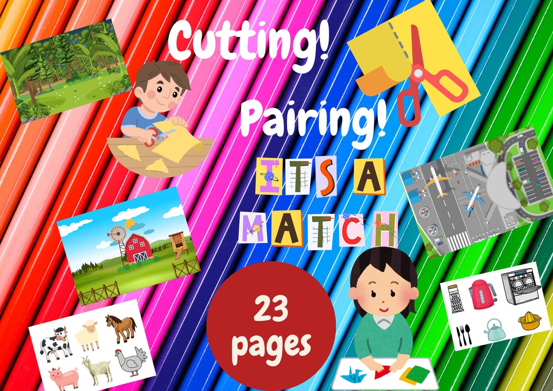 Printable Kids Activity Sheets, Montessori Printable Pages, Kids ...