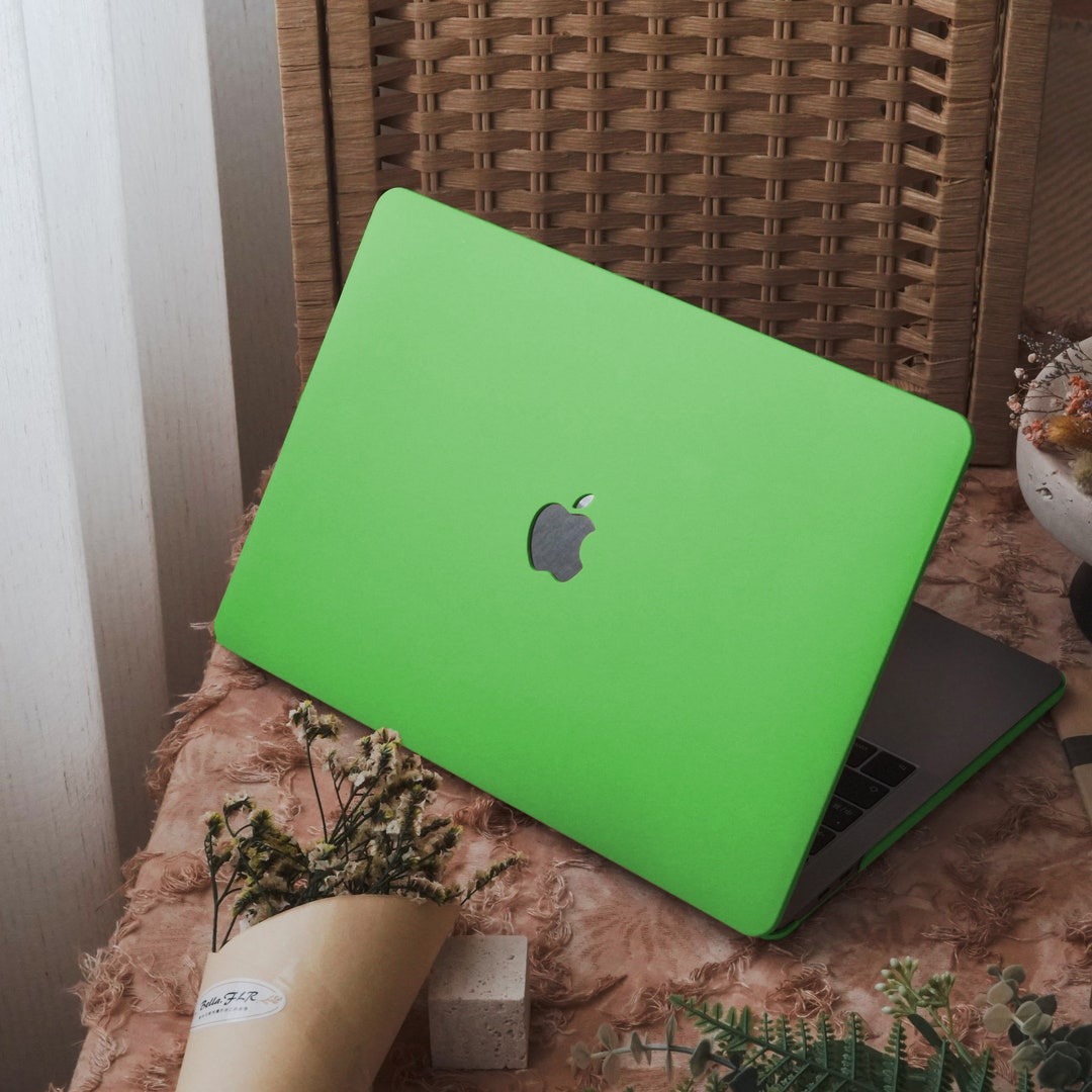 Neon Green Mac Case MacBook Pro 13 Air 13 Air 15 Pro 16 Pro14 Inch
