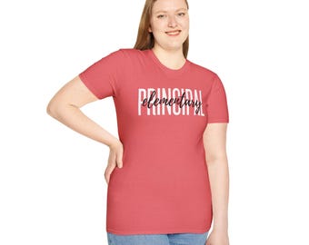 Camiseta unisex de estilo suave con el lema "Principal Director"