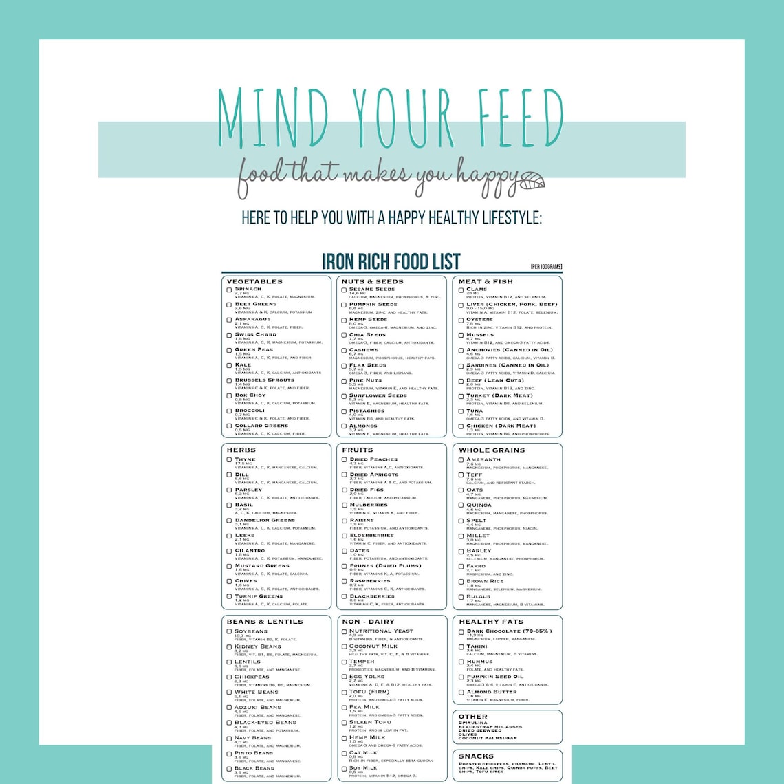 Iron Rich Foods Iron Rich Foods List Iron Rich Meats High Iron