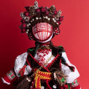 Motanka Doll - Traditional Ukrainian folk handmade. Interior souvenir doll.  Decoration for interior design. Talisman.