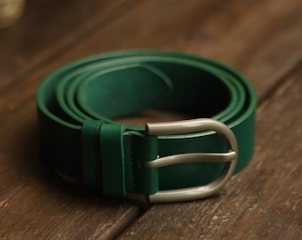 Women's leather belt, Handmade, different color
