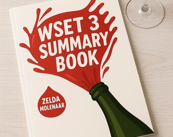 WSET Level 3 Study Guide: Wine Exam Summary & Audiobook (PDF