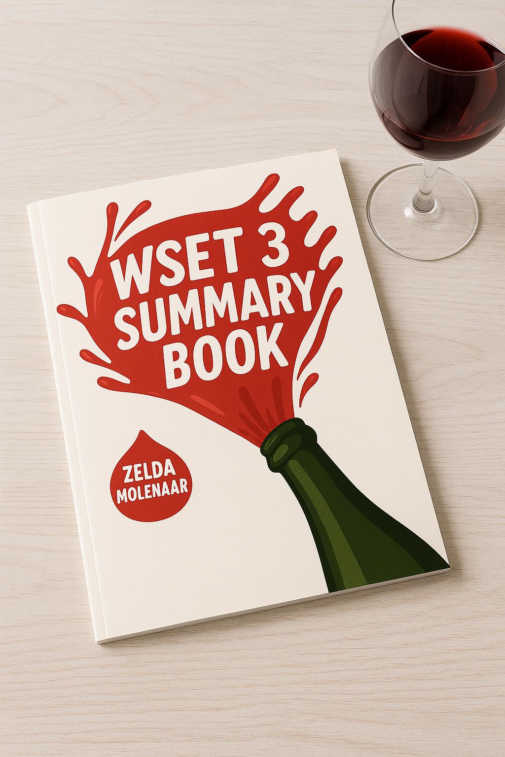 WSET Level 3 Study Guide: Wine Exam Summary & Audiobook (PDF