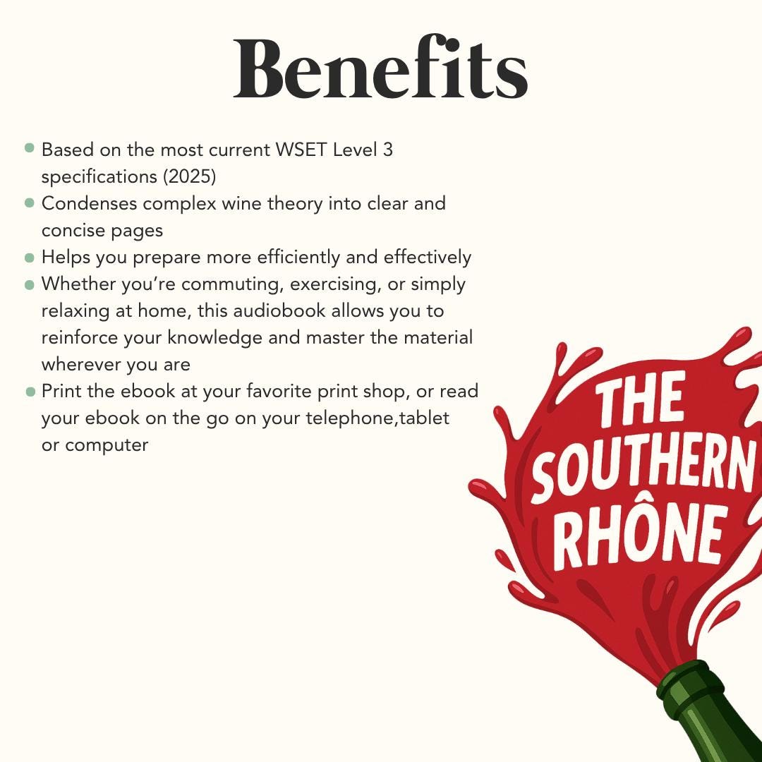 WSET Level 3 Study Guide: Wine Exam Summary & Audiobook (PDF