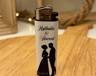 Briquet personnalisé pour mariage