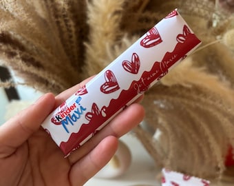 Kinder Maxi personnalisé pour la Saint-Valentin