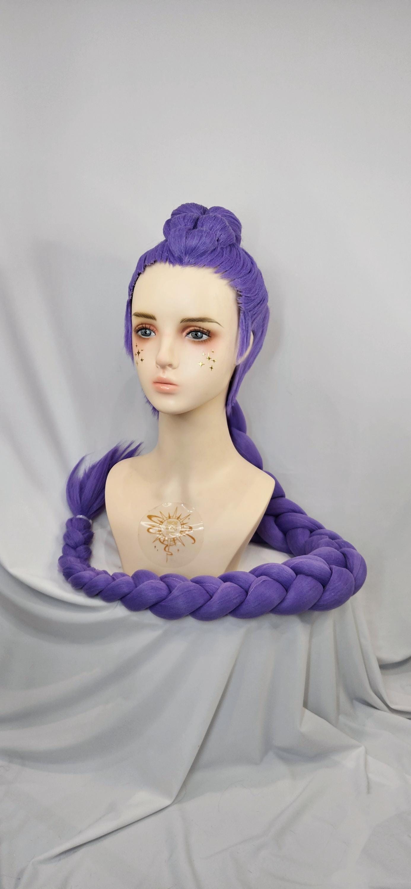 Custom Wig, Rumi Wig. Rumi Cosplay Wig, K-pop Demon Hunters Wig ...