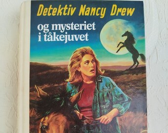 Libro noruego de Nancy Drew de 1988: El misterio del Cañón Brumoso, de Carolyn Keene, Noruega