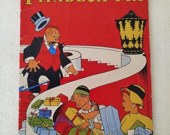 Cómic navideño noruego de 1978 "Trayendo al Padre" - Cómic vintage coleccionable navideño