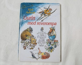 NORWEGIAN Book - Gurin med Reverompa by Kjell Aukrusts - Illustrated Childrens Story Book NORSK Norway