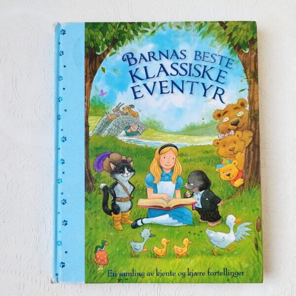 Norwegian Fairy tales book - Barnas beste klassiske eventyr - Illustrated Norsk book - Hans Christian Andersen