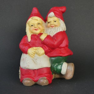 Scandinavisch kerstornament Nisse Tomte-kabouters - Scandinavische kerstdecoratie - Noorwegen Zweden Denemarken - vintage kerstmis woondecoratie