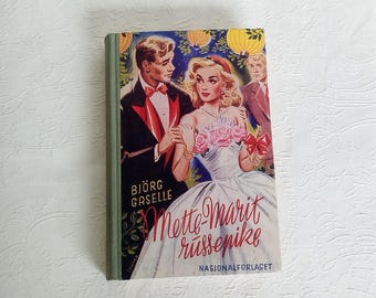 Libro norvegese degli anni '50 - Mette-Marit Russépike di Björg Gaselle - Libro norvegese - Romanzo scandinavo di metà secolo