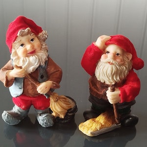 Noorse Zweedse kerstkabouters voor buiten - Scandinavisch kerstdecor Tomte Nisse - Scandinavisch kerstcadeau