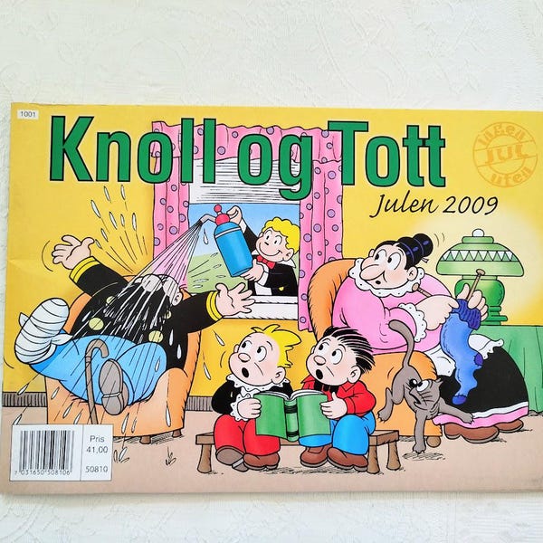 Vtg. Norwegian  The Katzenjammer kids Christmas Comic Book - Special edition 2009 -  Norway gift