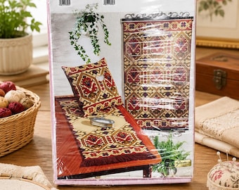 Vintage Norwegian Needlepoint Table Runner Kit 44x100cm | Scandinavian Embroidery Tapestry Kit | Nordic Handarbeider  Unopened