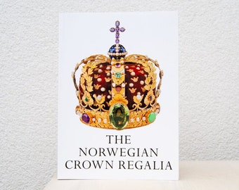 Libro de la Corona noruega: Kong Harald V, la reina Sonja, herencia escandinava, libro de Noruega