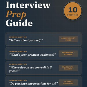 Guia de Preparação para Entrevistas | Respostas Palavra por Palavra | Método STAR | Perguntas Comuns | Download Imediato | Dicas