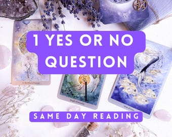 Same Hour YES OR NO Tarot Card Reading