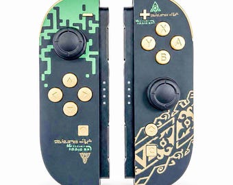Custom Kingdom Tears Nintendo Switch 2 Joy-Cons with TMR Drift-Resistant Joysticks, 1-Year Warranty
