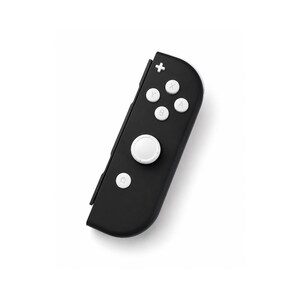 Custom Black White D-Pad JoyCons For Nintendo Switch 1 - TMR Hall Effect Joysticks image 4