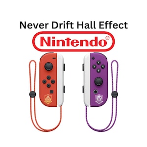 Nintendo Switch Never Drift Hall Effect Ulepszone Joy-Cony Pokemon Scarlet Violet