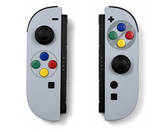 Aangepaste SNES Nintendo Switch 2 Joy-Cons met TMR-joysticks die drift tegengaan, 1 jaar garantie