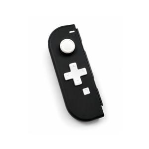 Custom Black White D-Pad JoyCons For Nintendo Switch 1 - TMR Hall Effect Joysticks image 3