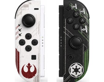 Aangepaste Rebel vs Empire Nintendo Switch 2 Joy-Cons met TMR-joysticks die drift tegengaan, 1 jaar garantie