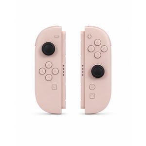 Custom Pink Nintendo Switch 2 Joy-Cons with TMR Drift-Resistant Joysticks, 1-Year Warranty