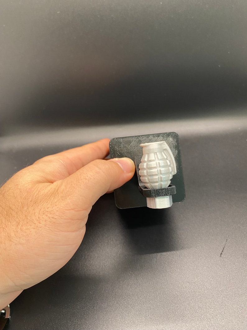 Tiny Grenade Hitch 3D Printed Etsy