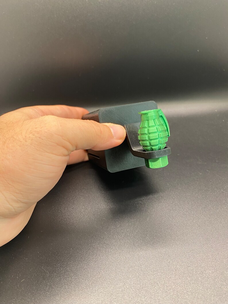 Tiny Grenade Hitch 3D Printed Etsy