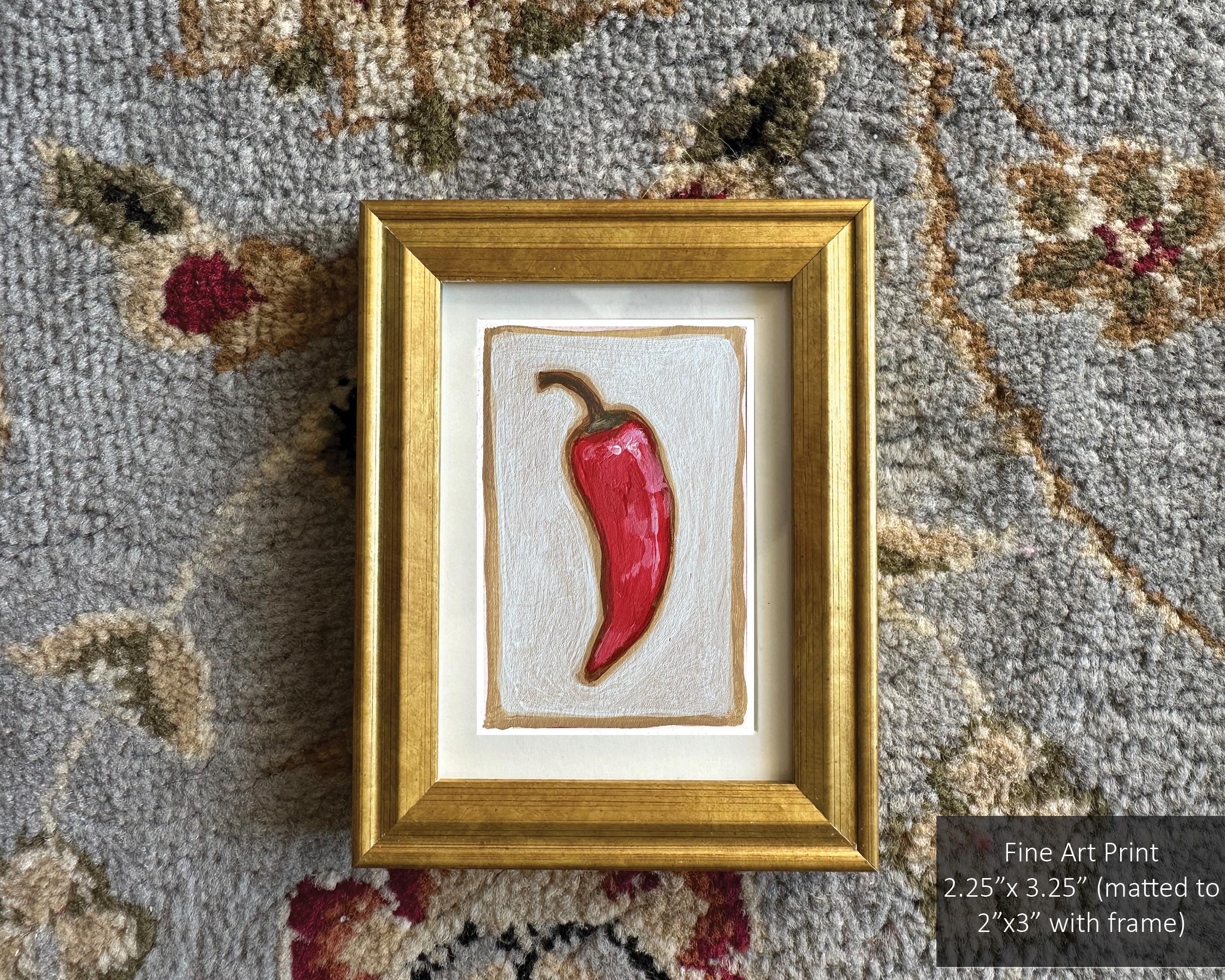 Chili Painting - Etsy UK