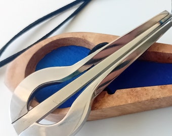 Yakutian khomus (jaw harp) by Bygynanov in a cap case
