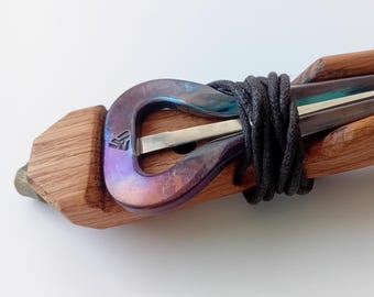 Jaw harp - Northern Lights, forged by Borodin, professional quality. Keys E2 - B2.