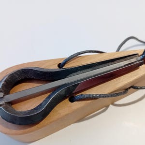 Forged Jew's Harp by Babaev – Sunrise, Lightweight | Archaeological Reconstruction | Keys: C2–F#2.