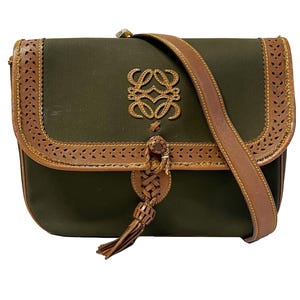 ヴィンテージ♡【LOEWE♡】レザー♡ショルダー♡バッグ♡ Vintage LOEWE | VintageShop solo