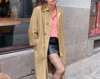 OLD Burberrys プローサム　ベージュ トレンチコート BURBERRY - ロング丈 英国製 ヴィンテージ バーバリー