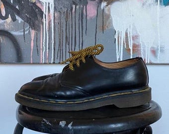 Dr Martens 8053 Black Waxy Made in England Sizes 9 and 12 - Etsy
