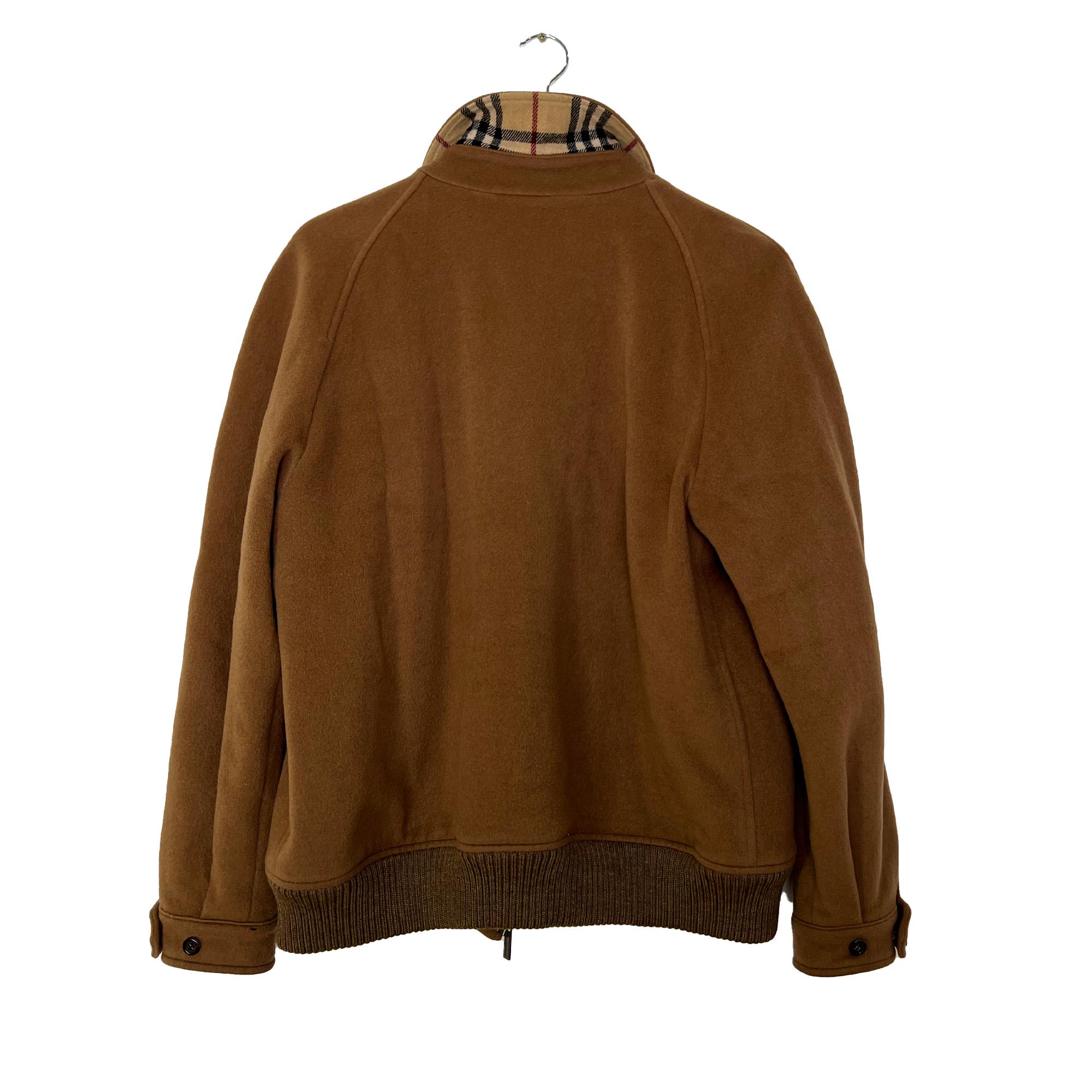 24AW new/Burberry ウールフェルトジャケット Jacket Brown 24AW new/Burberry ウールフェルトジャケット Jacket Brown