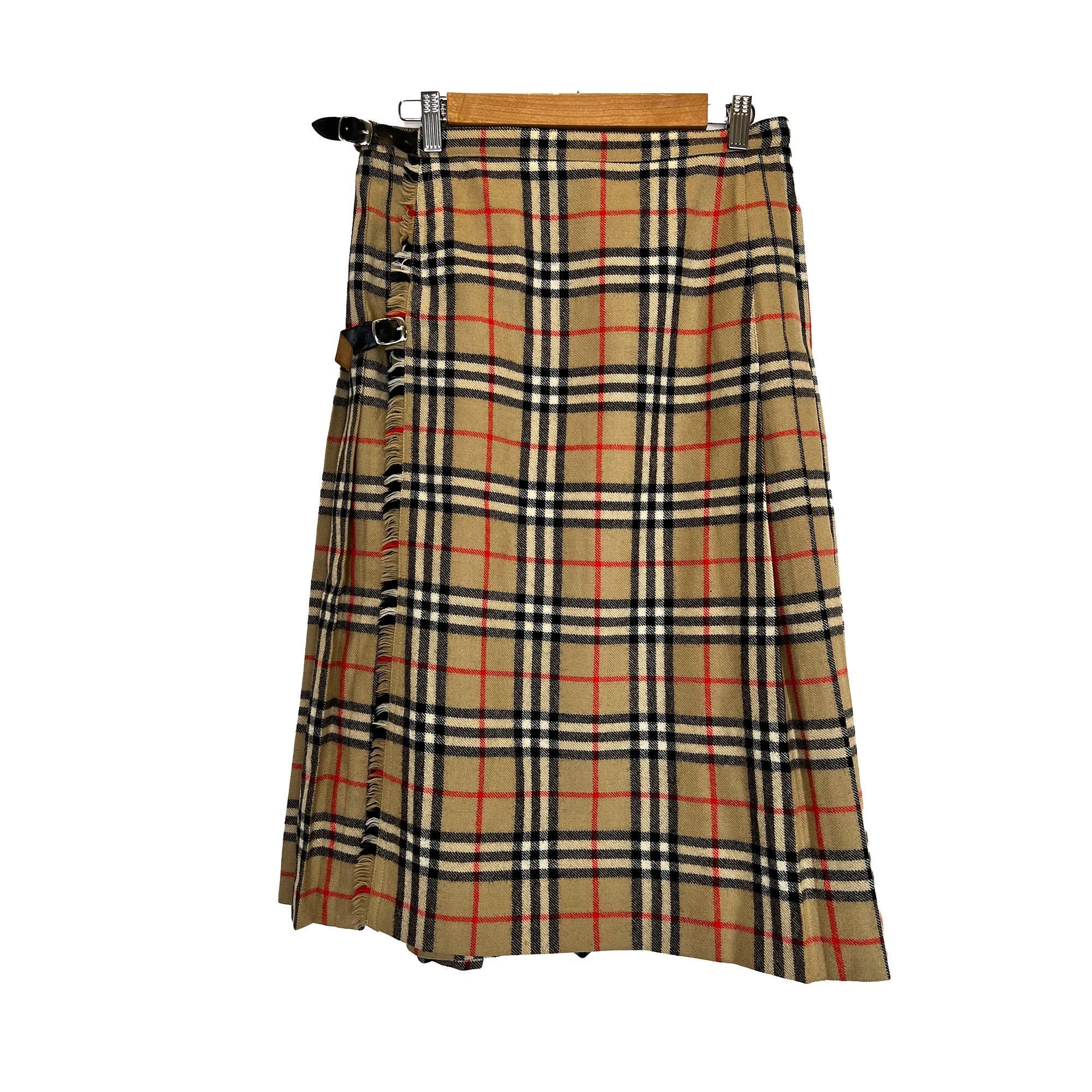 Burberry Kilt - Etsy