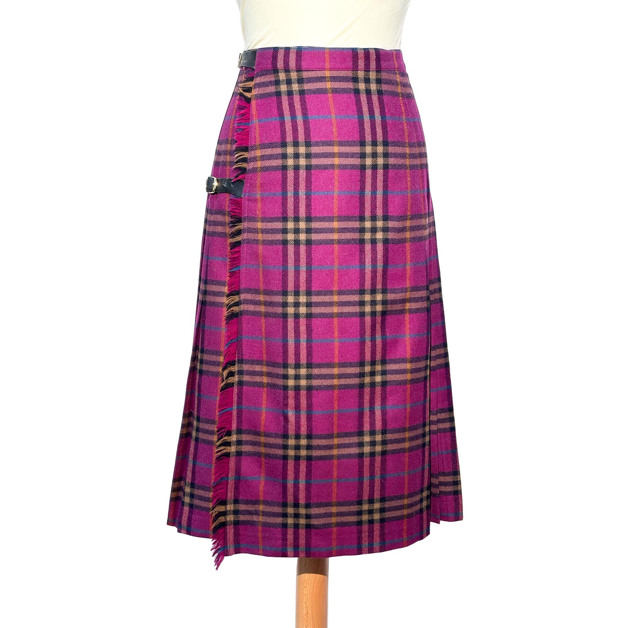Burberry Kilt - Etsy