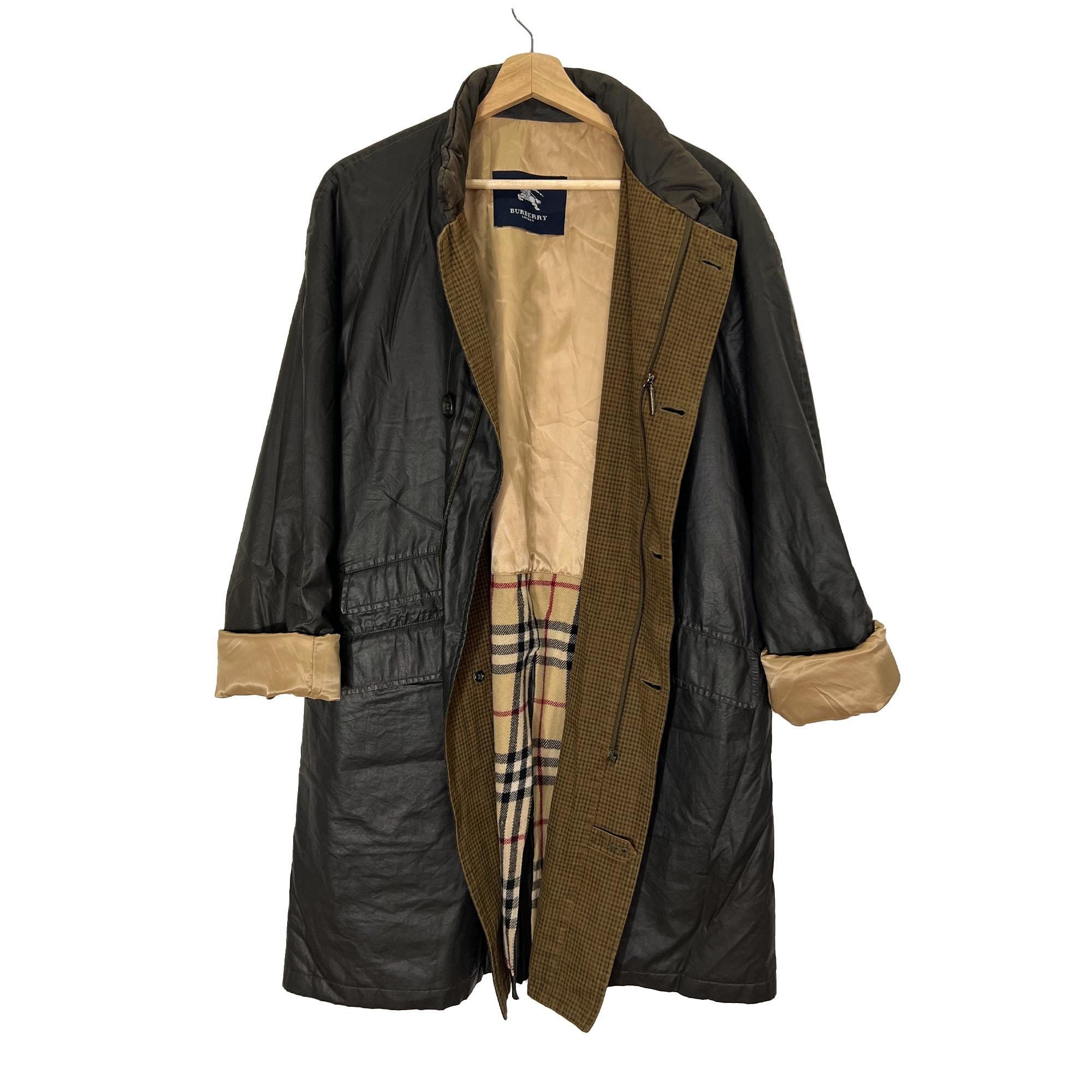 ジャケット・アウター 70~80's BURBERRY Oversized long coat Superb 1970's Burberrys 'Rerversible' Single Breasted Trench Coat