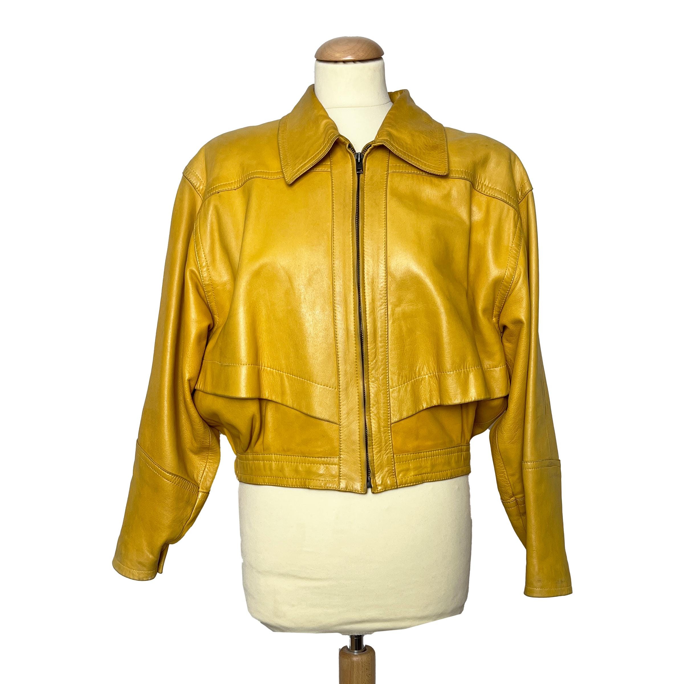 Loewe Leather Jacket Vintage - Etsy