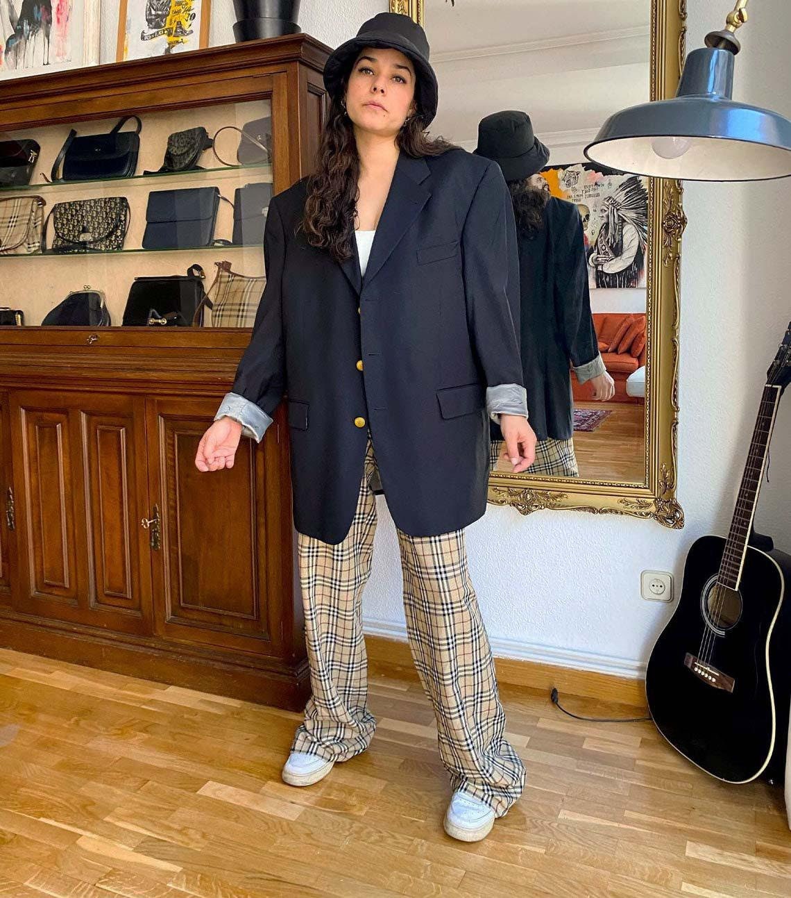 【関税&送料込】Saint Laurent Dark Blue Wool Blazer $_57.JPG?set_id=880000500F